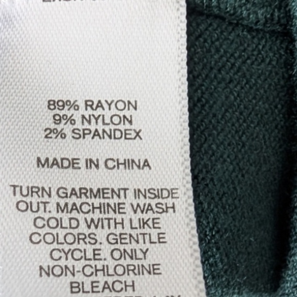 Express Corset Green Sweater Dress - Picture 5 of 5